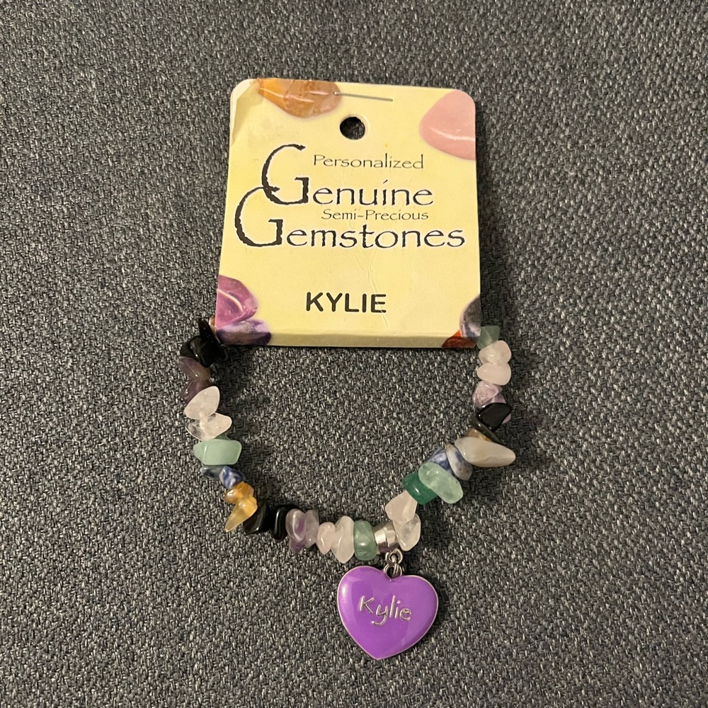 Kylie genuine gemstones bracelet brand new